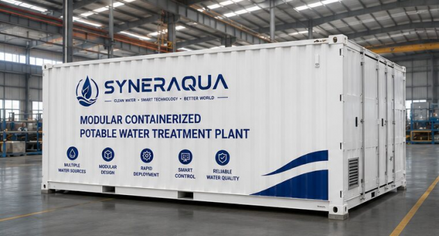 Modular Containerized Potable Water Treatment Plant
