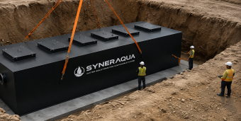 Modular Containerized Wastewater Treatment Plant