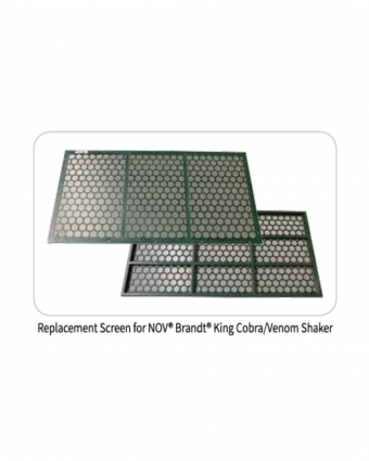 Replacement shaker screen of Brandt King Cobra,metal type,1250*635mm (API 200 -API 230, API 270, API 325))