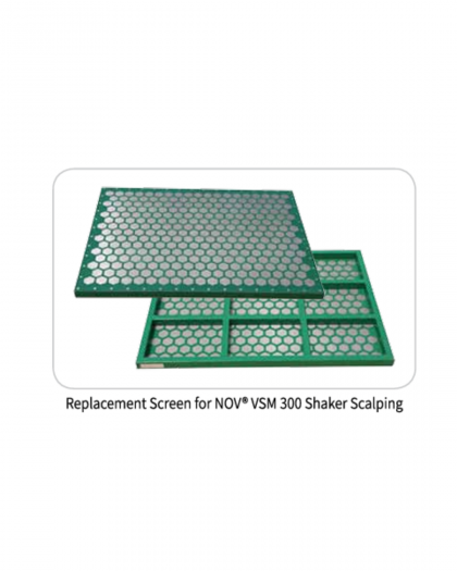 Replacement shaker screen of Brandt VSM 300,scalping,metal type,935*675mm (API 10 - API 170)