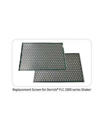 Replacement shaker screen of Derrick FLC 2000,flat type,1050*697mm (API 20 - API 230, API 270 API 325))