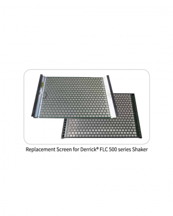 Replacement shaker screen of Derrick FLC 500,flat type,1050*697mm (API 200, API 230, API 270, API 325)